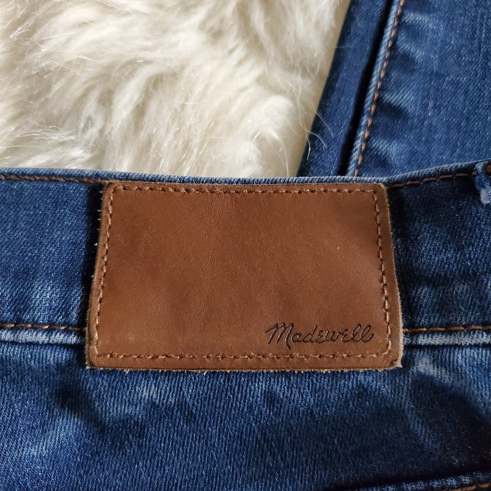 Madewell 10 Inch High Rise Skinny Jeans in Tarren Wash Thermolite Size 27 - Picture 8 of 15